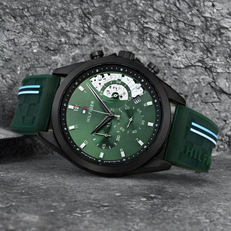 Tommy Hilfiger Casual Green Chronograph Series For Him