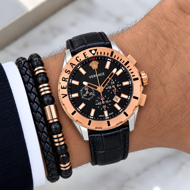 Versace Analog Chronograph For Men