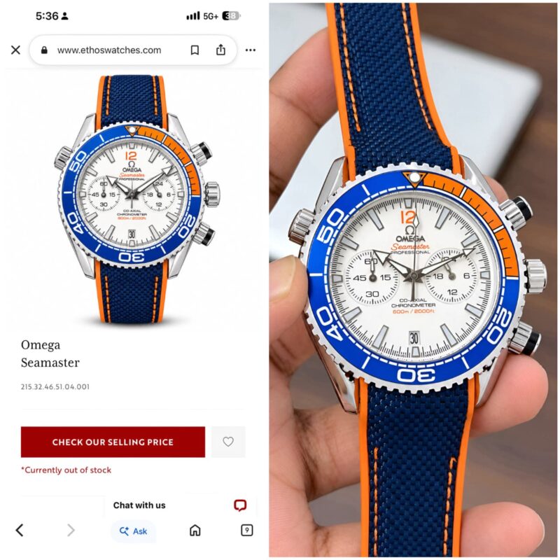 Omega Seamaster Chronograph For Men