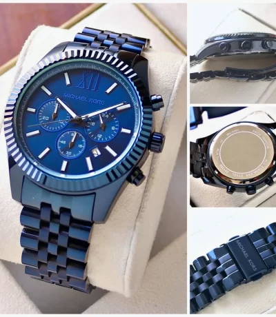 Michael Kors Dynamic Lexington Blue First Copy Watch