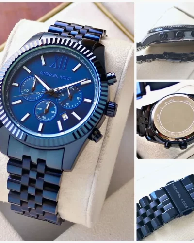 Michael Kors Dynamic Lexington Blue First Copy Watch
