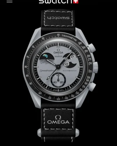 Omega Omega x Swatch black First Copy Watch