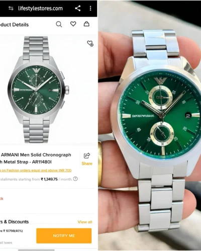 Emporio Armani Claudio AR11480 copy watch