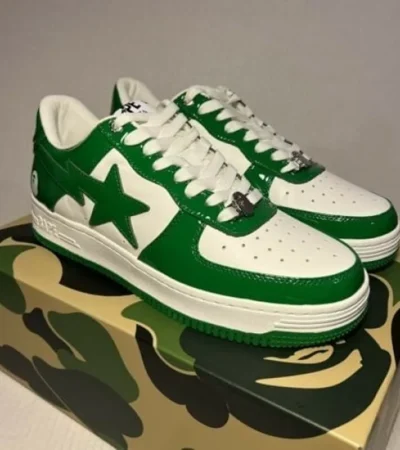 A Bathing Ape Bape Sta Shoes For Men (Sw1093)