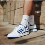 Adidas 84 Low White Blue Men Shoes (FT704) - Image 2
