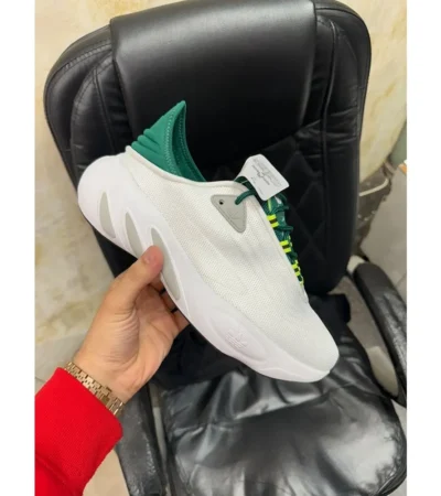 Adidas Adifoam White Green Shoes For Men (SW1012) - Image 2