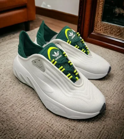 Adidas Adifoam White Green Shoes For Men (SW1012)
