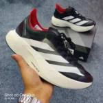 Adidas Adizero Adios Pro Evo 1 Black White Shoes For Men (BSF354) - Image 3