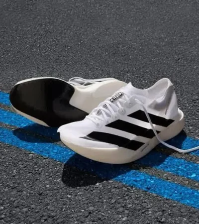 Adidas Adizero White Black Shoes For Men (BOT578) - Image 2