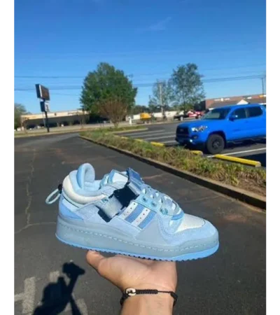 Adidas Bad Bunny Blue Tint Shoes For Men (SF34) - Image 2