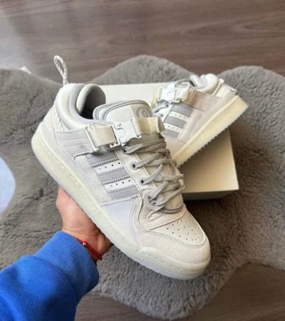 Adidas Bad Bunny Forum Cloud White Shoes For Men (BSF953) - Image 2