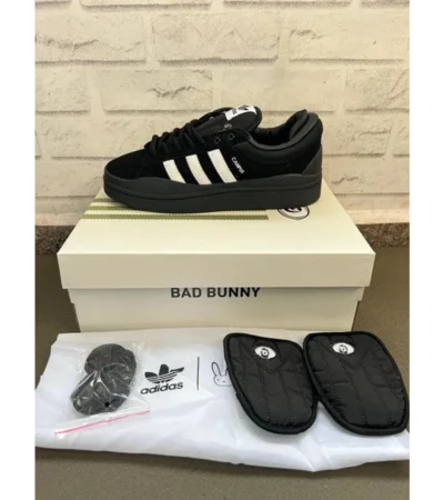 Adidas Bad Bunny X Campus Black White - Image 2