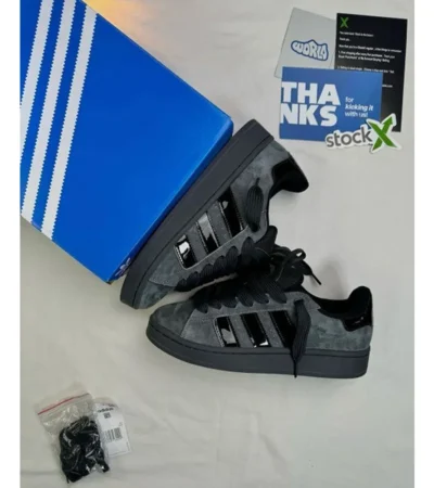 Adidas Campus 00s Carbon Black Shoes For Men (BSF626)