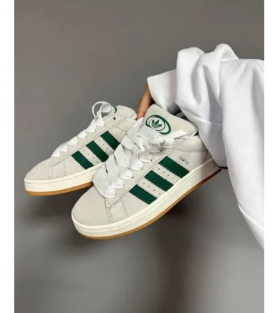 Adidas Campus 00s Grey Green Shoes For Men (HS87)