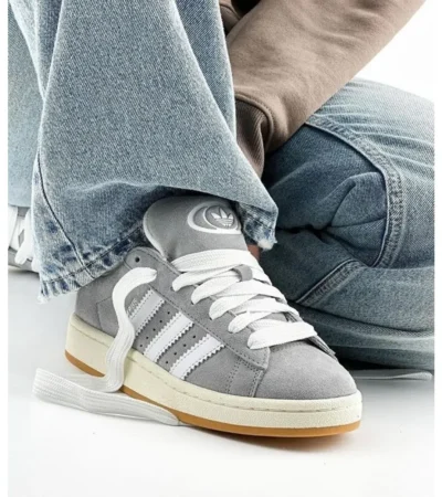 Adidas Campus White Grey Shoes For Men (SW1251) - Image 2