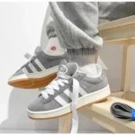 Adidas Campus White Grey Shoes For Men (SW1251) - Image 3