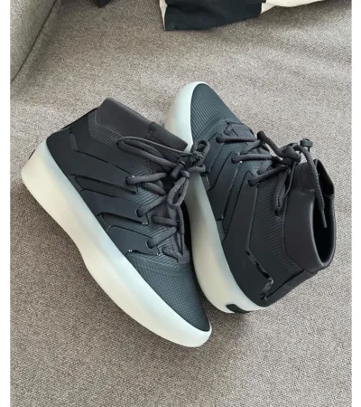 Adidas Fear Of God High Black Shoes For Men (SZ49)