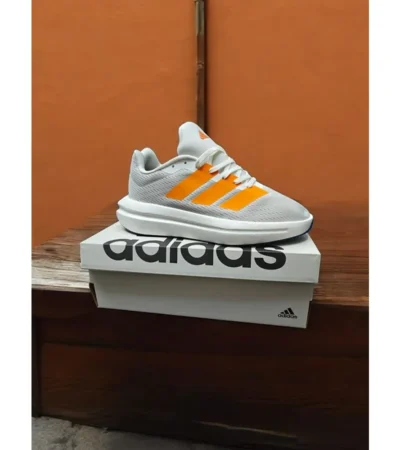 Adidas Flow Boost Grey Orange Shoes For Men (SL12) - Image 2