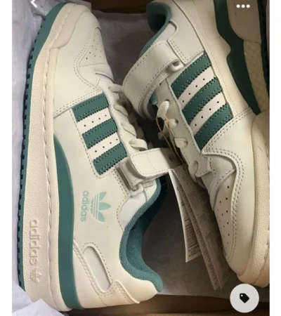 Adidas Forum 84 Low Wild Teal Men Shoes (FT534) - Image 2