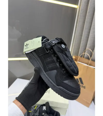 Adidas Forum X Bad Bunny Black Shoes For Men (LAB1655) - Image 2