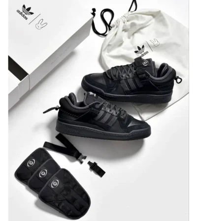 Adidas Forum X Bad Bunny Black Shoes For Men (SZ74)