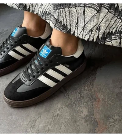 Adidas Samba All Black Shoes For Men (SL488)