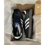 Adidas Samba Black Gum Shoes For Men (LAZ310) - Image 2