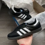 Adidas Samba Black Gum Shoes For Men (LAZ310)