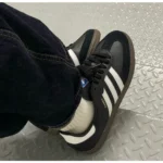Adidas Samba Black White Shoes For Men (SZ37) - Image 3