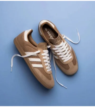 Adidas Samba Cardboard Desert Brown Shoes For Men (LAZ417) - Image 2