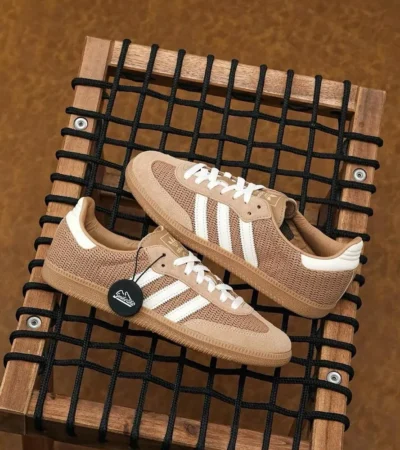 Adidas Samba Cardboard Desert Brown Shoes For Men (LAZ417)