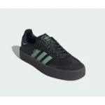 Adidas Samba Core Black Hazy Green Carbon Men Shoes (FT638) - Image 2