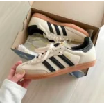 Adidas Samba Cream Sand Strata Shoes For Men (HS205) - Image 2