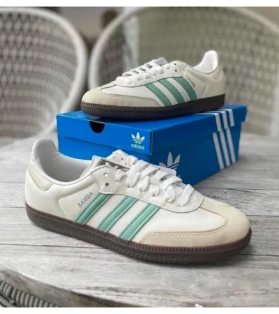 Adidas Samba Hazy Green Shoes For Men (SZ42) - Image 2