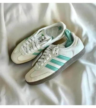 Adidas Samba Hazy Green Shoes For Men (SZ42)