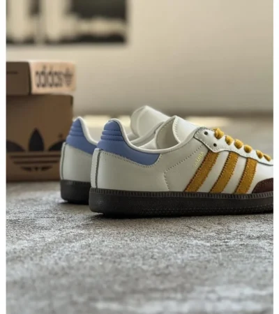 Adidas Samba Off White Shoes For Men (SW1265) - Image 2