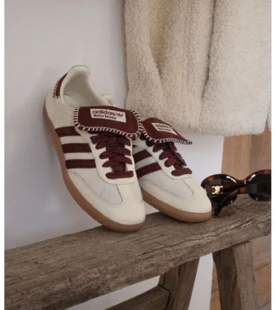 Adidas Samba Pony Tonal Wales Bonner Cream White Shoes For Men (LAZ308) - Image 2
