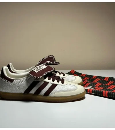 Adidas Samba Pony Tonal Wales Bonner Cream White Shoes For Men (LAZ308)