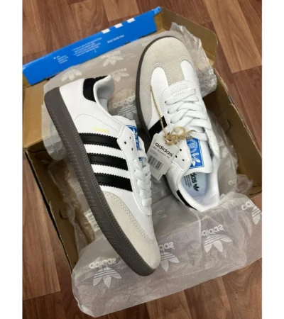 Adidas Samba White Shoes For Men (SZ46)