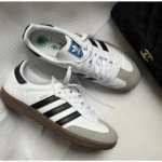 Adidas Samba White To Black Shoes For Men (SW1266)