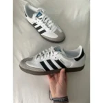 Adidas Samba White To Black Shoes For Men (SW1266) - Image 3