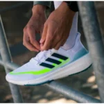 Adidas Ultraboost Blanca Azul Verde Men Shoes (FT571) - Image 2
