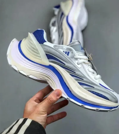 Adidas XLG White Blue Shoes For Men (BOT63)