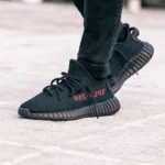 Adidas Yeezy 350 Core Bred Men Shoes (FT618) - Image 3