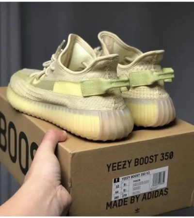 Adidas Yeezy 350 Flax Shoes For Men (SW1076) - Image 2