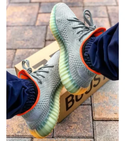 Adidas Yeezy 350 V2 Desert Sage Shoes For Men (SZ13) - Image 2