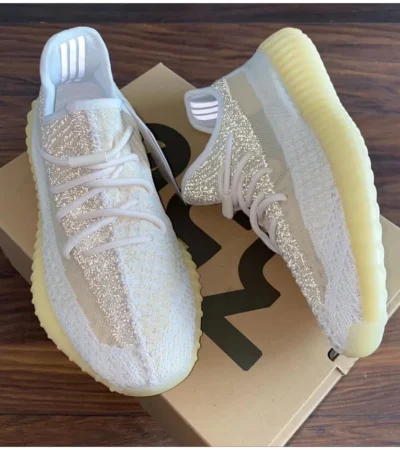Adidas Yeezy 350 V2 Natural Shoes For Men (SZ35) - Image 2
