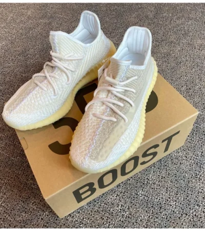 Adidas Yeezy 350 V2 Natural Shoes For Men (SZ35)