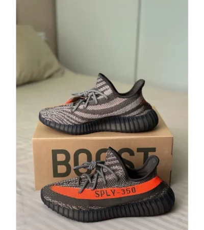 Adidas Yeezy Boost 350 V2 Carbon Beluga Grey Shoes For Men (BOT514) - Image 2