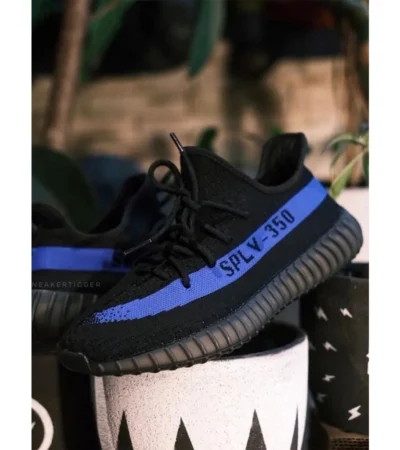 Adidas Yeezy Boost 350 V2 Dazzling Blue Men Shoes (FT784) - Image 2